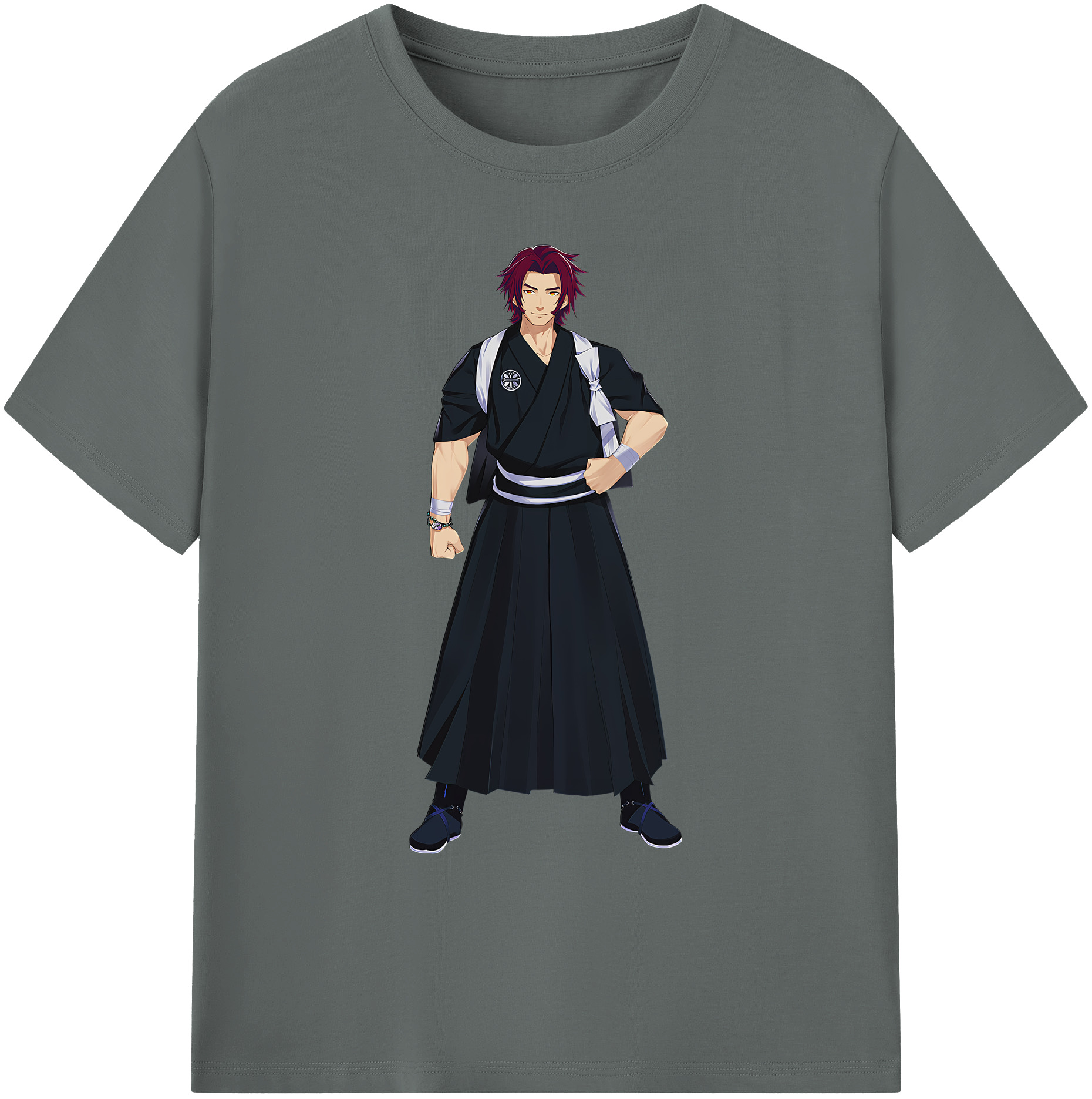 （画像用） 刀剣乱舞 Touken Ranbu 綿100％ メンズ半袖Tシャツ｜肌触りやわらか＆通気性